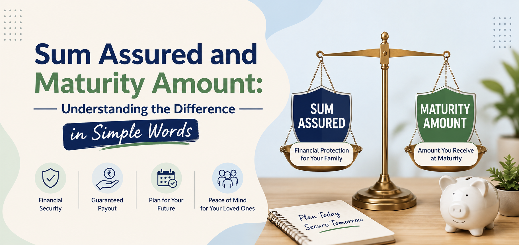 Sum Assured and Maturity Amount: Understanding the Difference in Simple Words