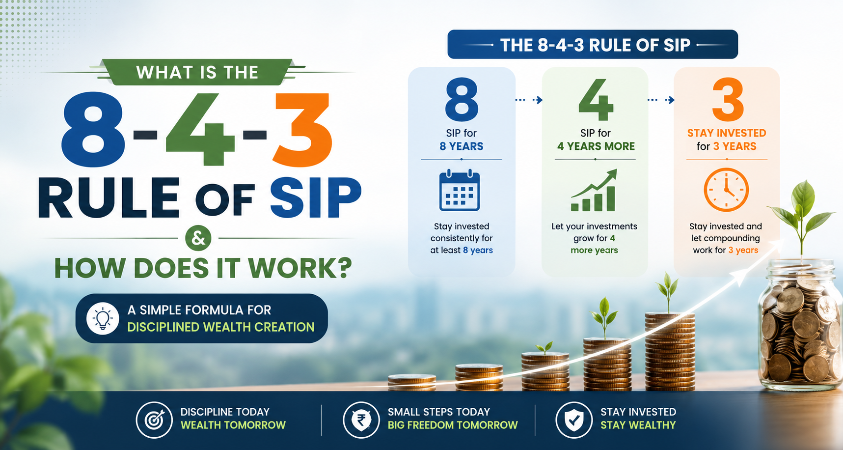 8-4-3 Rule of SIP Gains Attention Among Long-Term Investors