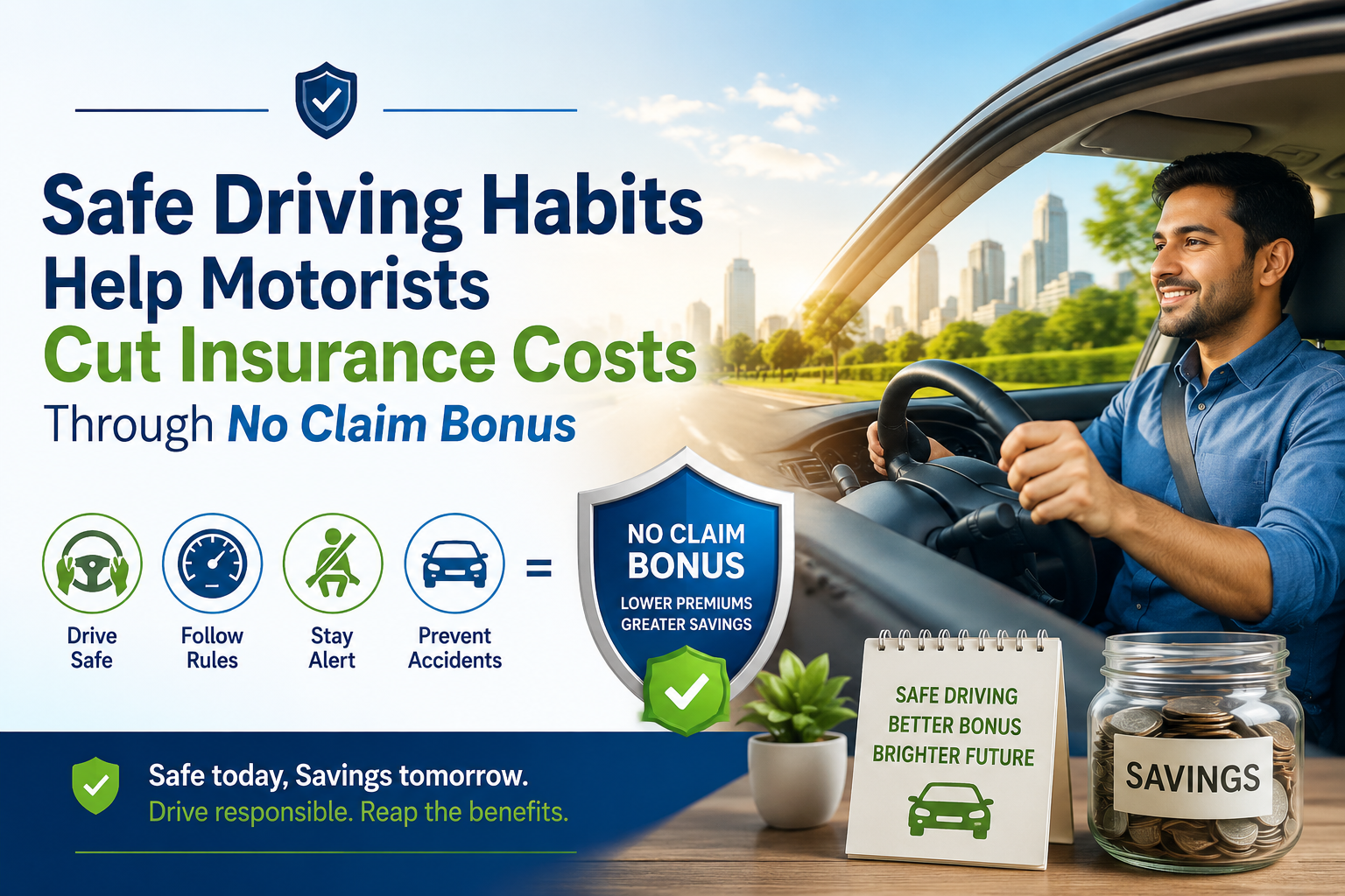 Safe Driving Habits Help Motorists Cut Insurance Costs Through No Claim Bonus