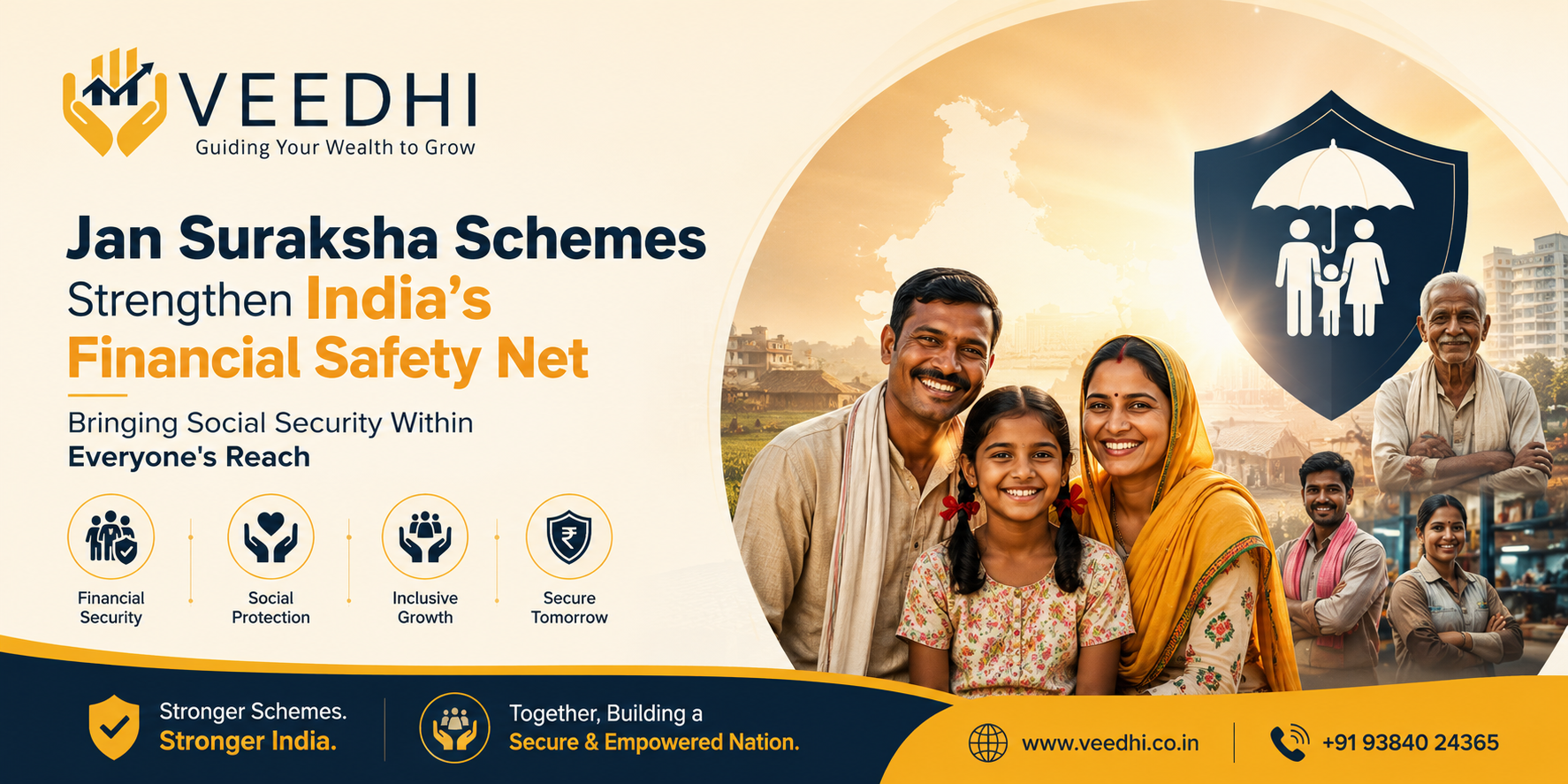 Jan Suraksha Schemes Strengthen India's Financial Safety Net, Bringing Social Security Within Everyone's Reach